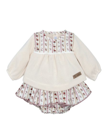 Conjunto pololo tasmania bebé niña 