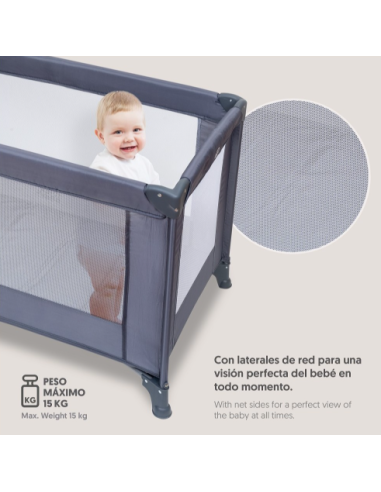 Cuna de viaje plegable 