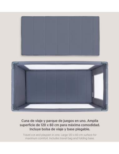 Cuna de viaje plegable 