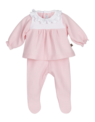 Conjunto polaina osito recién nacido 