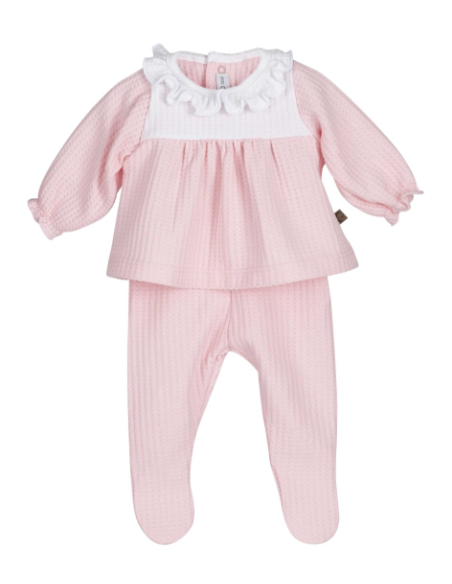 Conjunto polaina osito recién nacido 