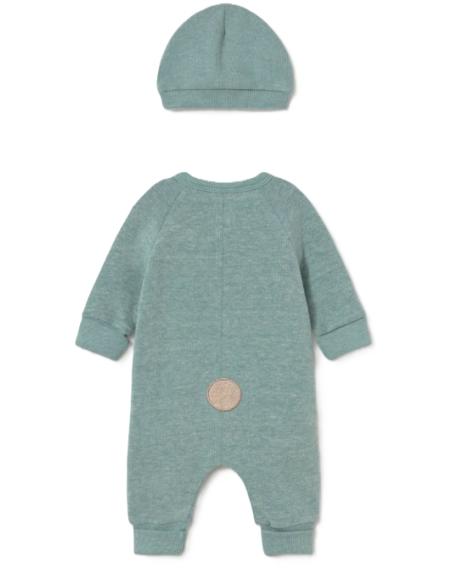 Pelele con gorro bebé 