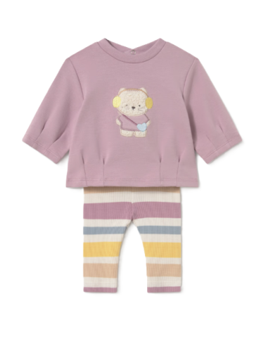 Conjunto 2 piezas bebé niña 