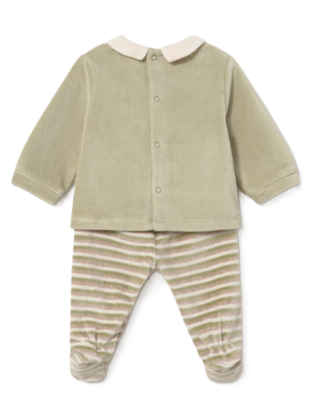 Conjunto polaina tundosado bebé niño 