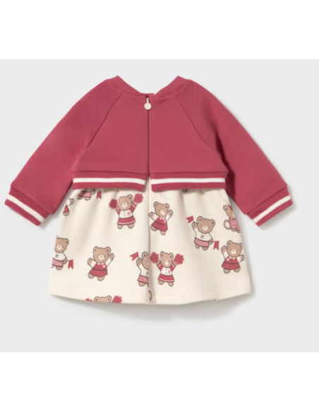 Vestido con rebeca bebé niña 