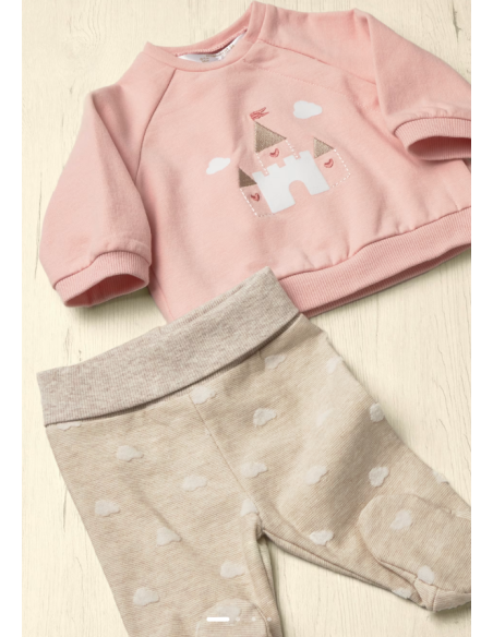 Conjunto polaina bebé niña 