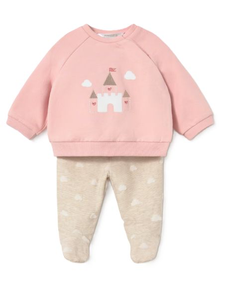 Conjunto polaina bebé niña 