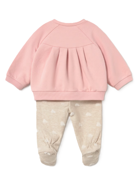 Conjunto polaina bebé niña 