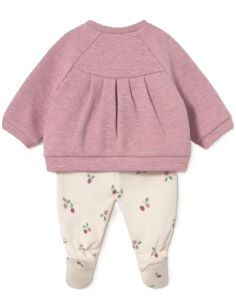 Conjunto polaina bebé niña  2