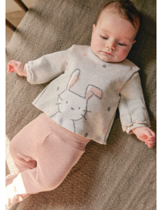 Conjunto polaina bebé niña 