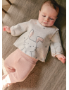Conjunto polaina bebé niña 