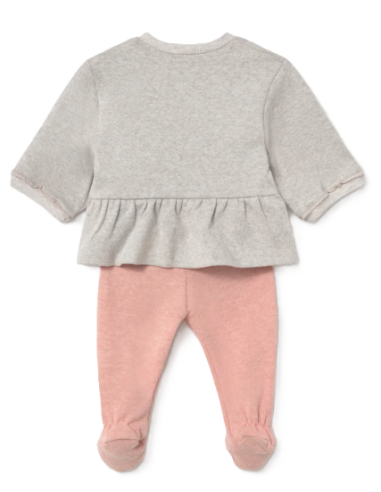 Conjunto polaina bebé niña 