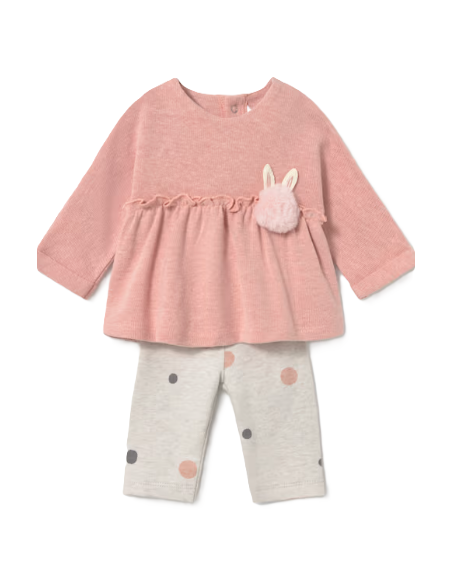 Conjunto 2 piezas bebé niña 