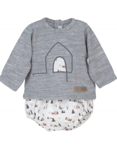 Conjunto pololo bebé niño  2