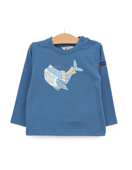 Camiseta manga larga bebé niño 