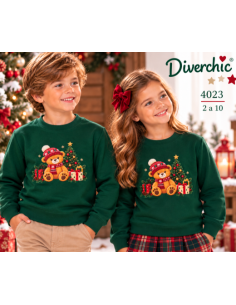 Sudadera unisex navideña 