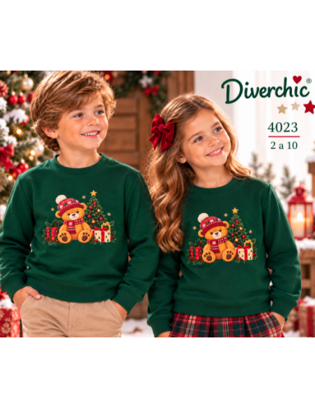 Sudadera unisex navideña 