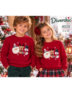 Sudadera unisex navideña 