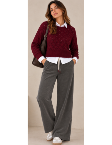 Pantalón mujer pana 