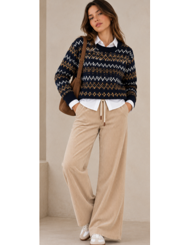 Pantalón mujer pana 