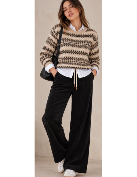 Pantalón mujer pana