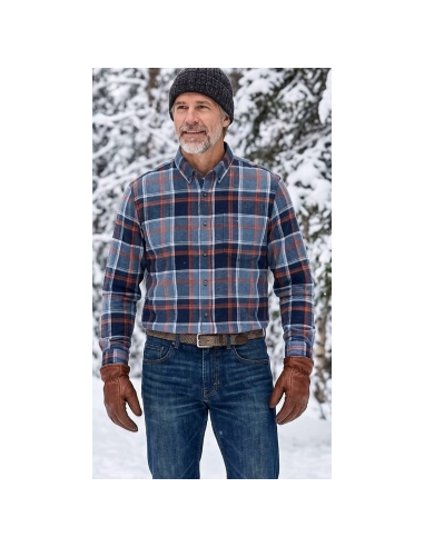 Camisa franela hombre 