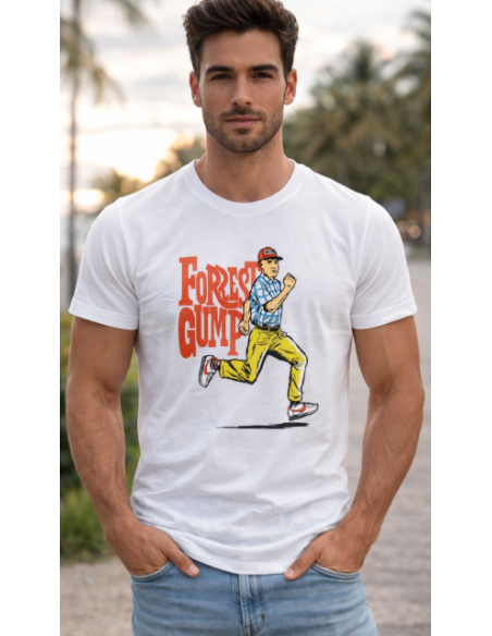 Camiseta hombre corre 