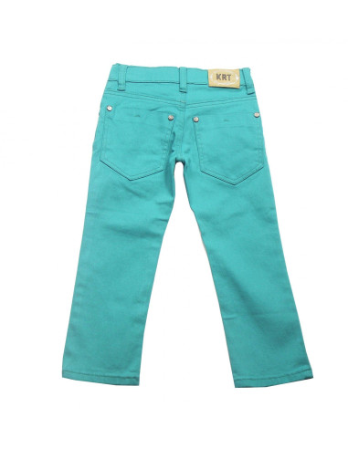 Pantalón verde agua niño 