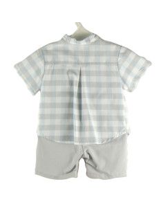 Conjunto camisa manga corta bebé niño  2