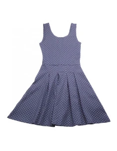 Vestido tirantes topos niña 
