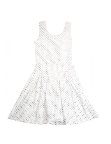 Vestido tirantes topos niña 