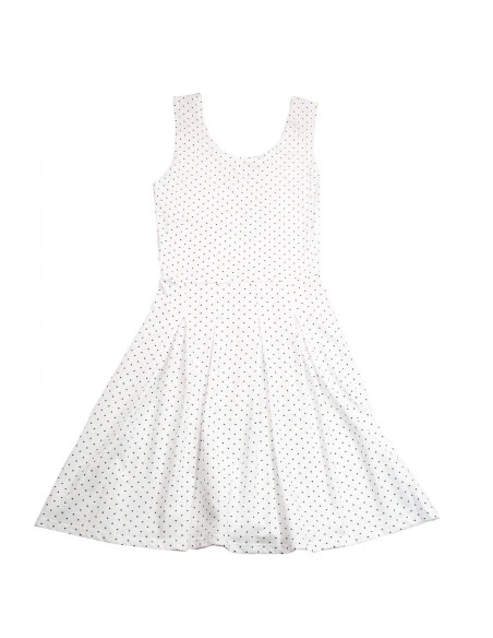 Vestido tirantes topos niña 