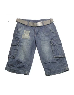 Bermuda tejano con bolsillos niño 