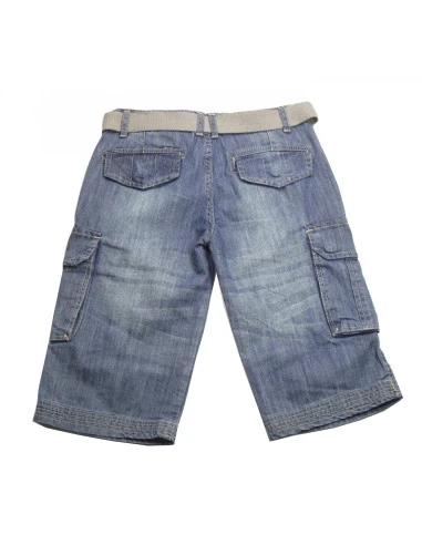 Bermuda tejano con bolsillos niño 