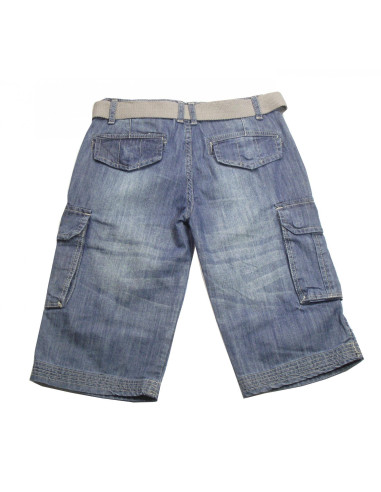 Bermuda tejano con bolsillos niño 