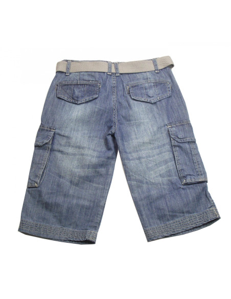 Bermuda tejano con bolsillos niño 