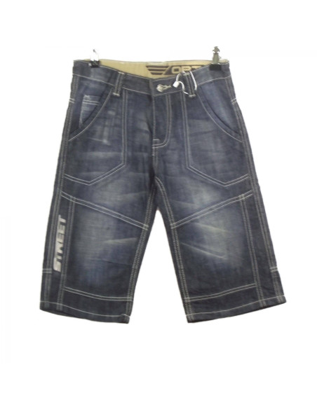 Bermuda tejano oscuro niño 
