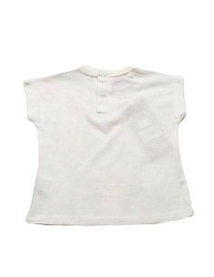Camiseta manga corta gatito bebé niña  2