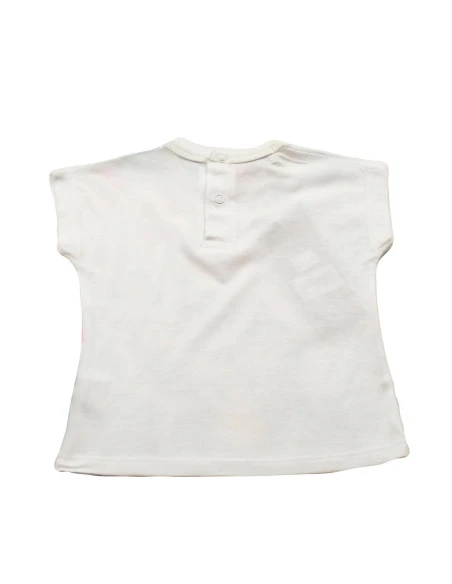 Camiseta manga corta gatito bebé niña 