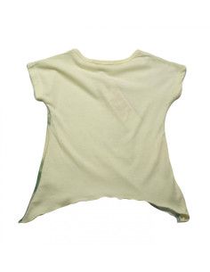Camiseta manga corta puntas niña  2