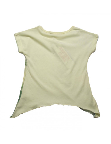 Camiseta manga corta puntas niña 