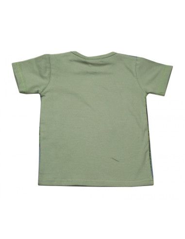 Camiseta manga corta paraiso bebé niño 
