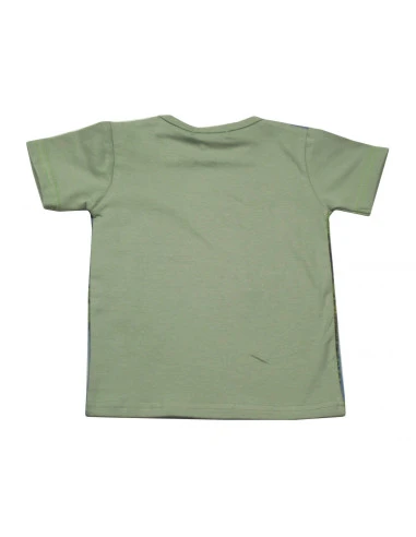 Camiseta manga corta paraiso bebé niño 