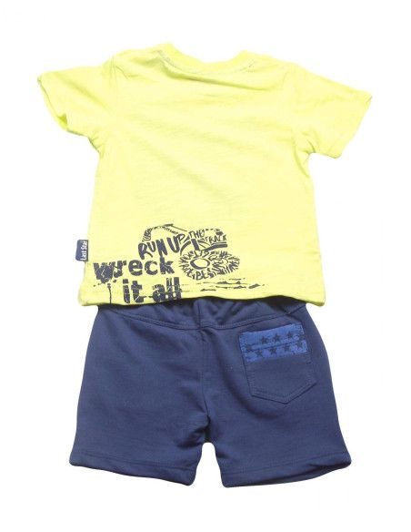 Conjunto manga corta dibujo bebé niño [product.brand] 2 - Ropa para Bebé | dyley | 