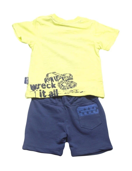 Conjunto manga corta dibujo bebé niño 