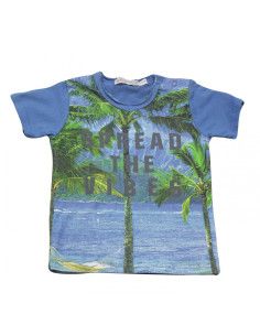 Camiseta manga corta palmeras bebé niño [product.brand] 1 - Ropa para Bebé | dyley | 