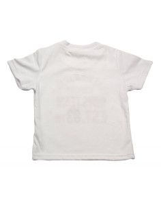 Camiseta manga corta letras bebé niño  2