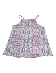 Blusa tirante fino dibujo de niña 