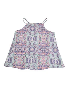 Blusa tirante fino dibujo de niña 