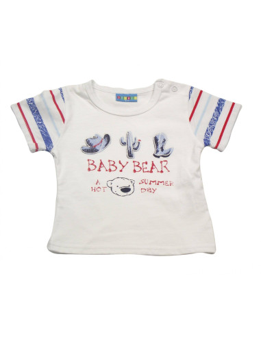 Ropa para bebe Camiseta manga corta baby bear bebé niño